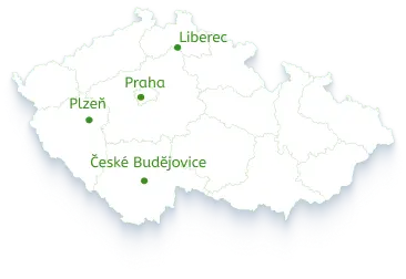 Mapa České republiky